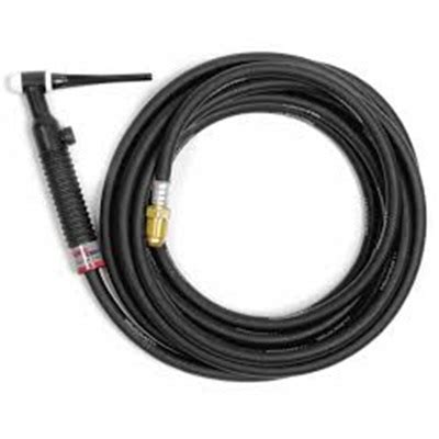 Weldcraft Wp 26V 25 R Rubber Cable Air Cooled Tig Torch 200 25 Ft