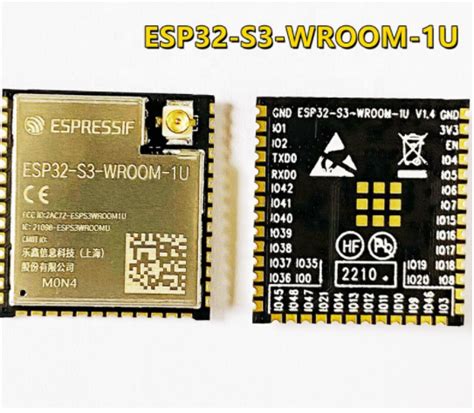 Original Espressif Wifi Module Esp32 Esp32 S3 Esp32 S3 Wroom 1u With