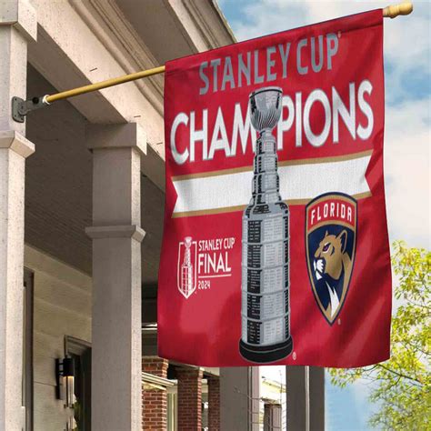 Florida Panthers 2024 Stanley Cup Champions Locker Room Garden House