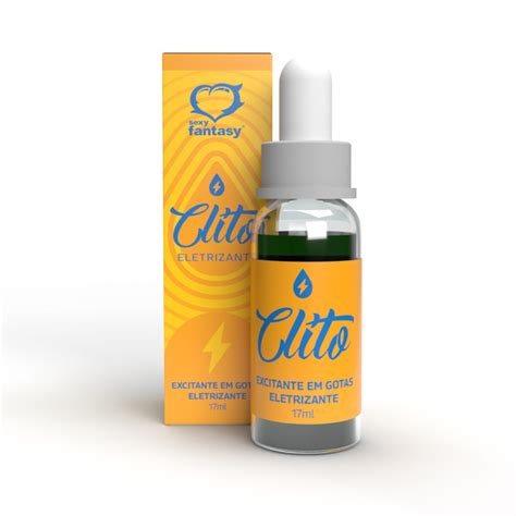 Clito Excitante Em Gotas Eletrizante 17ml Sexy Fantasy