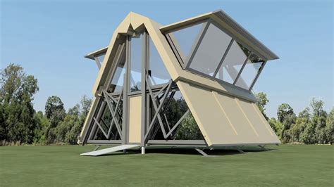 Ten Fold Engineering Youtube Folding House Portable House Amazing