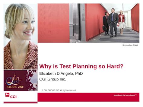 Ppt Experience The Commitment Tm Why Is Test Planning So Hard