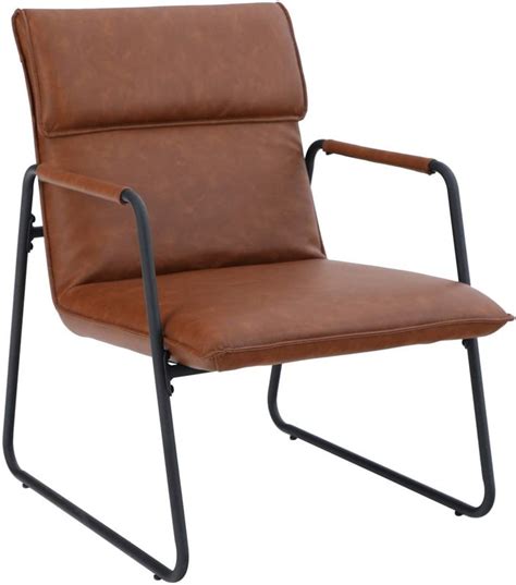 These durable side chairs offer an ideal seating arrangement for an office, waiting room or reception area. Home Office Lounge Living Room Armchair With Metal Leg ...