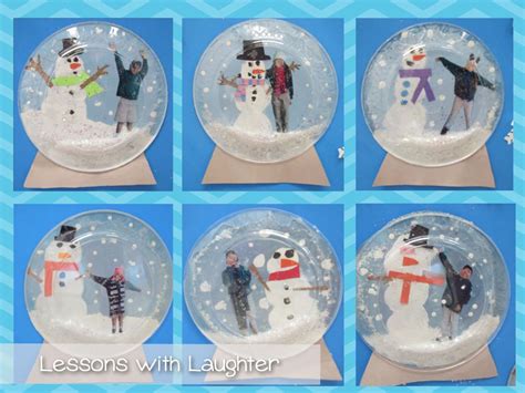 Snow Globes Writing Lesson And Craft Lessons With Laughter Snow