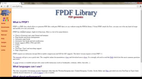 Fpdf Downloaden