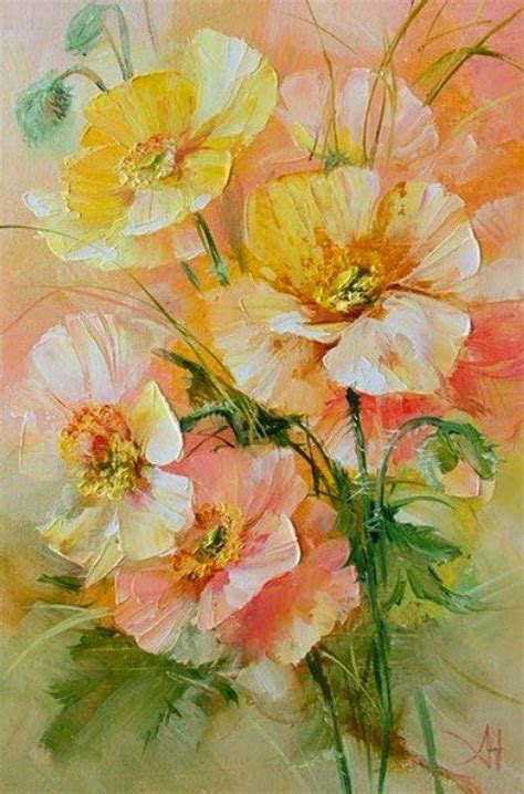 Flower Art Painting Painting Drawing Abstract Painting Oil