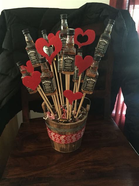 With this in mind, we decided to help you out a bit with the best gift ideas for manlier guys that you can get them for any. Manly whiskey Valentine's Day bouquet | Anniversary gifts ...