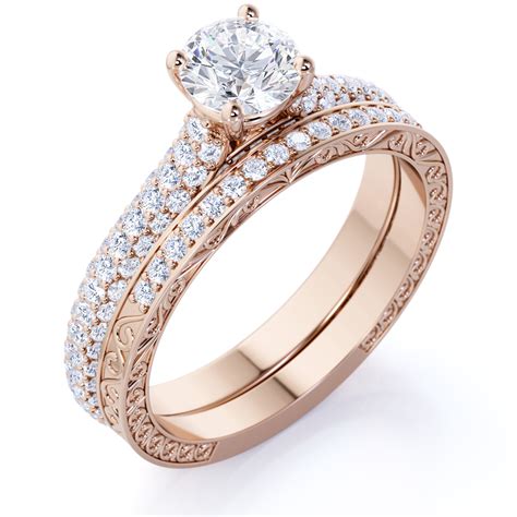Https://tommynaija.com/wedding/antique Round Diamond Wedding Ring