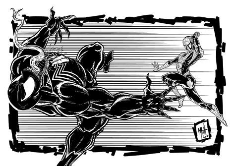 Spiderman Vs Venom By Rexbegonia On Deviantart