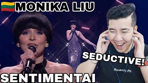 Reaction 🇱🇹 Monika Liu Sentimentai Live Lithuania First Semi Final Eurovision 2022