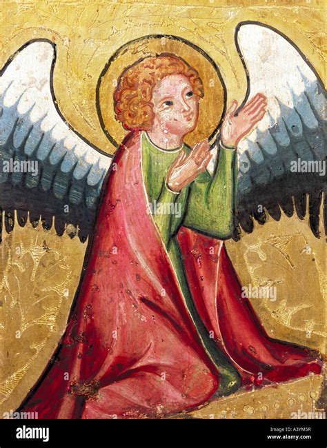 Fine Arts Religious Art Angels Praying Angel Painting Germany