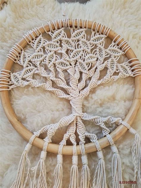 Easy Tree Of Life Macrame Wall Hanging Macrame Patterns Tutorials