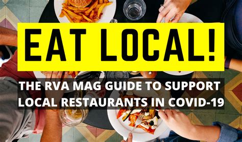 Eat Local The Rva Mag Guide To Supporting Restaurants During Covid 19