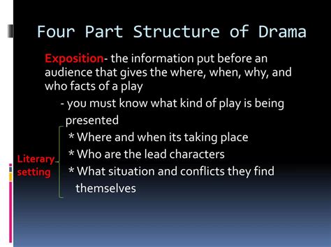 Ppt Structure Of Drama Powerpoint Presentation Free Download Id