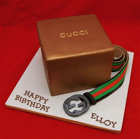 Maybe you would like to learn more about one of these? - 3D Gucci Gift Box Cake and Men's Gucci Belt | Miamibaby ...