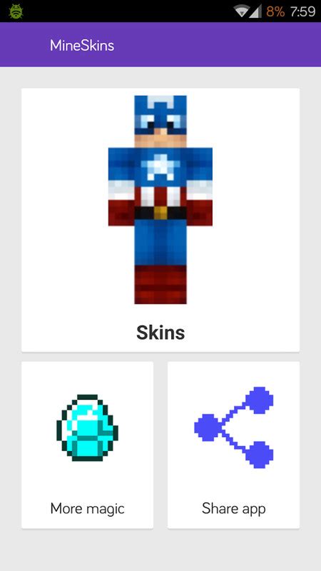 Skins For Minecraft Mineskins Apk Free Tools Android App Download Appraw