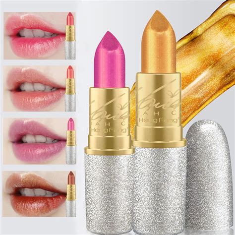 2018 New Fashion Glitter Lipstick Color Cosmetics