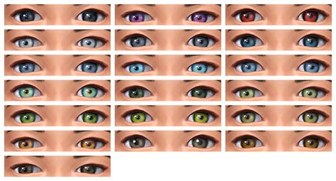 My Sims 4 Blog Updated Chisamis Pinstruck Default Eyes
