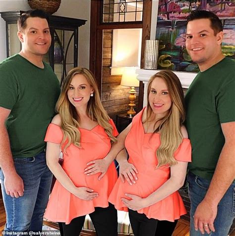 Twin Sisters Who Married Identical Brothers Have Babies At Same Time