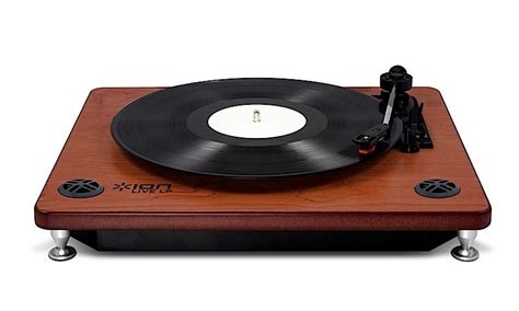 Ion Live Lp Turntable Wood Finish Turntable Pure Products