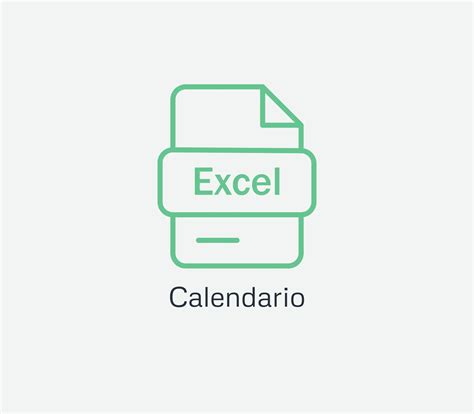 👉️📅plantilla De Calendario En Excel