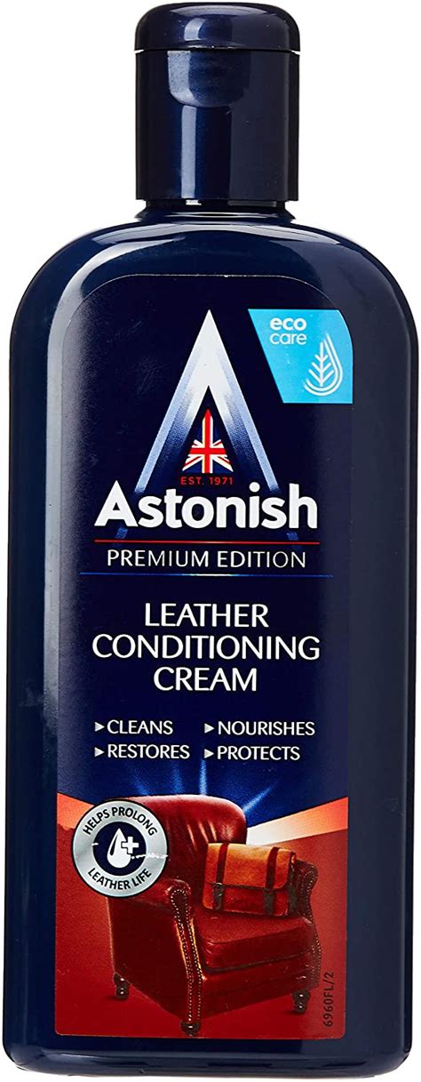 Astonish Specialist Leather Conditioning Cream Protects From Drying