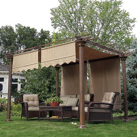 Shop online for true fit replacement canopies for gazebos, pergolas, and swings; Sears Garden Oasis Deluxe Pergola I Replacement Canopy GF ...