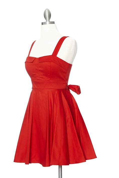 Getting Ixia2 Pin Up Dresses Missy Dress Red From Varga Official Shop In An Assortment Of
