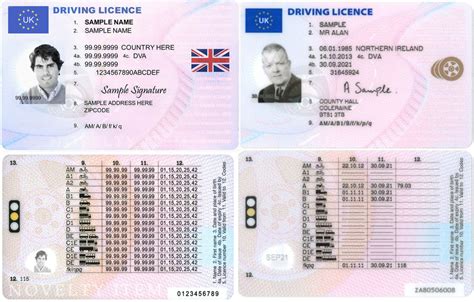 Irish Driving Licence Template Powerupaurora