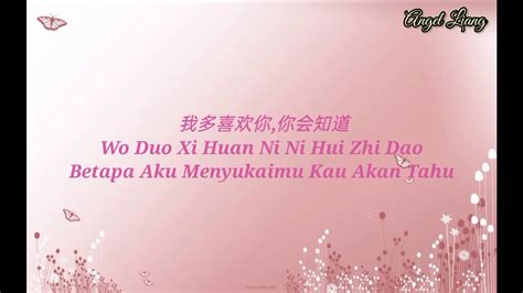 Wo Duo Xi Huan Ni Ni Hui Zhi Dao Lyrics Youtube