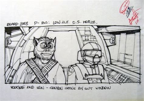 Original Star Wars Storyboard Art From Joe Johnston — Geektyrant