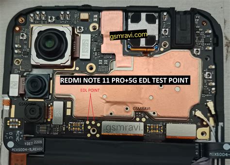 REDMI NOTE PRO G EDL TEST POINT QUALCOMM CPU BOOT KEY Gsm Ravi