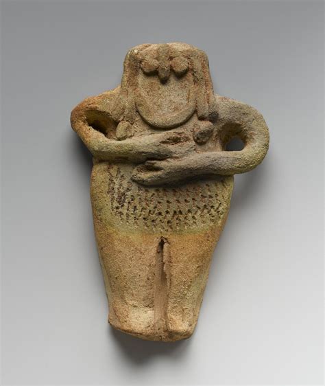 The Ancient Way Of Life Upper Half Of A Female Votive Statuette