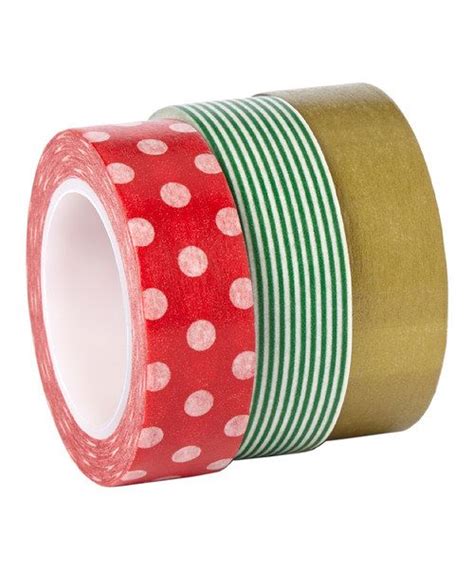 Look At This Holiday Washi Tape Set Of Three On Zulily Today