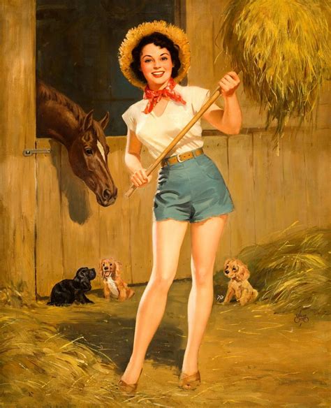 Farm Girl Pin Up My Favorite Place To Be Missing It A Bit Pin Up