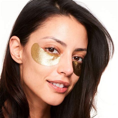 From trending celebrity haircuts t. Wander Beauty Baggage Claim Gold Eye Masks | Gold eye mask ...