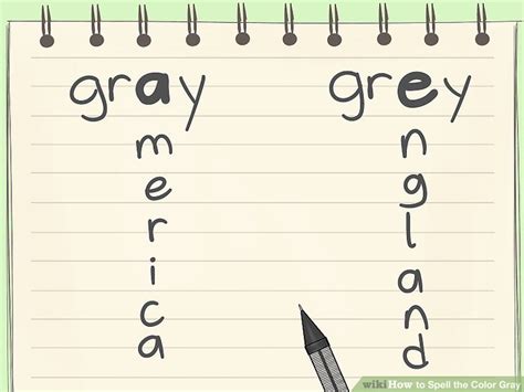 How to Spell the Color Gray: 9 Steps (with Pictures) - wikiHow