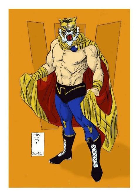 Tiger Mask By Marco Fodera Cartoni Animati Fumetti Manga