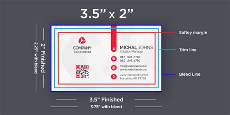 Making sure your business card is a standard size for your country is highly beneficial. Various Business Card Size (Pixels, Inches, Millimeter)