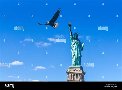 Liberty And The Eagle Sculpture High Resolution Stock Photography And