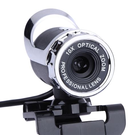 Optical Zoom Webcam High Definition 360 Degree Web Camera Usb Clip On