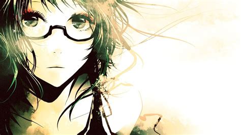 1080p Megpoid Gumi Megpoid Gumi Artwork Girl Glasses Anime