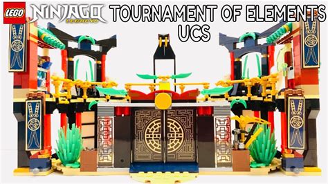Lego Ninjago Tournament Of Elements Custom Ucs Set Youtube