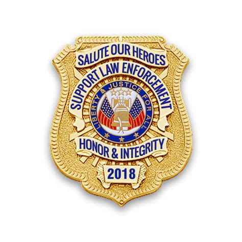 2018 Honor Badge Car Magnet Charitymagnets