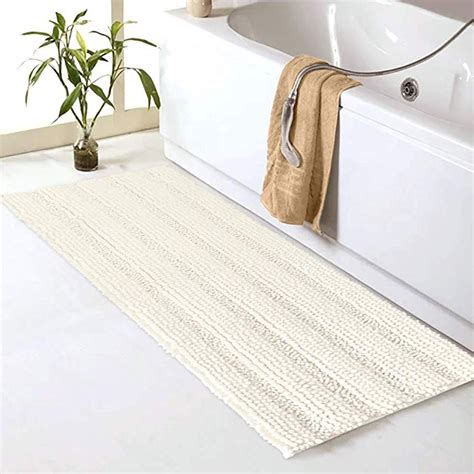 Make sure floors are dry underneath the rug to prevent the rug from slipping. Amazon.com: Sheepping Bathroom Runner Rug (47" x 17 ...