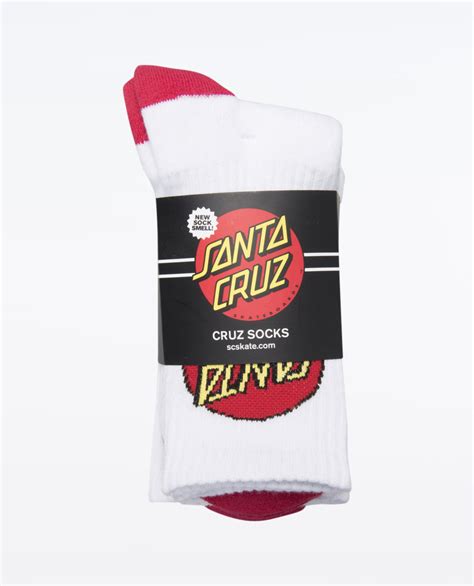 Santa Cruz Kids Cruz Socks 4 Pack Ozmosis Socks
