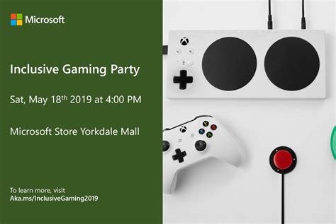 Inclusive Gaming Party At Microsoft Store Yorkdale Mall