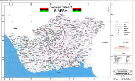 Biafra Map Why Niger Deltans Do Not Want To Be Part Of Biafra