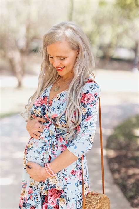 Floral Maternity Maxi Dress Ropa Foto Pose Poses