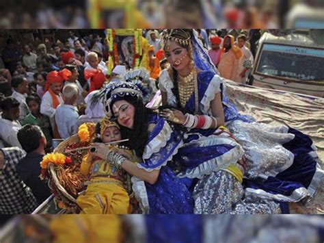 Janmashtami Celebrated With Traditional Fervour In Mathura श्रीकृष्ण